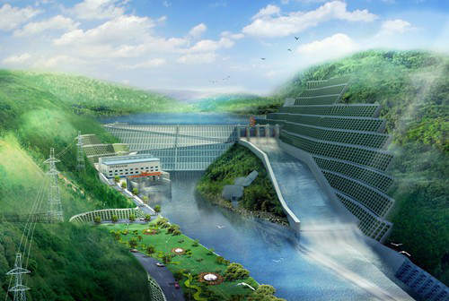 汉中老挝南塔河1号水电站项目